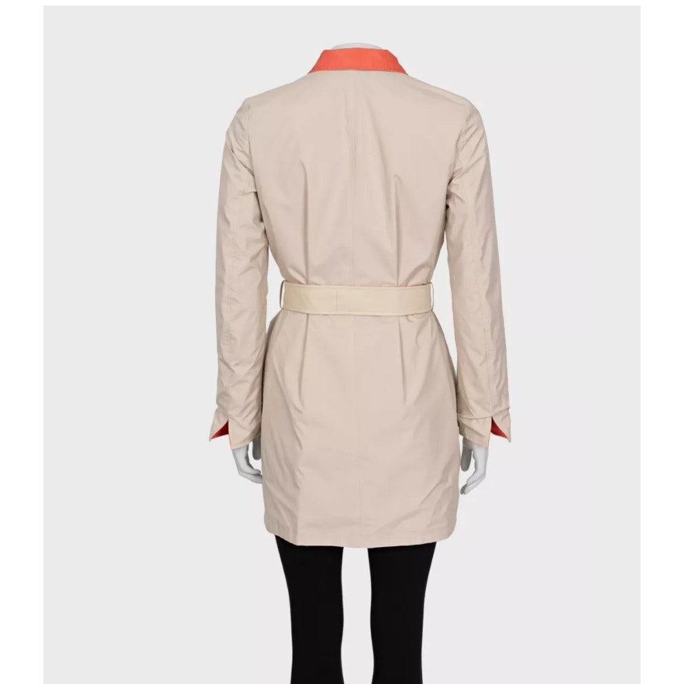 Beige Coates reversibile con bottoni di Loro Piana - Taglia IT40 / S in vendita