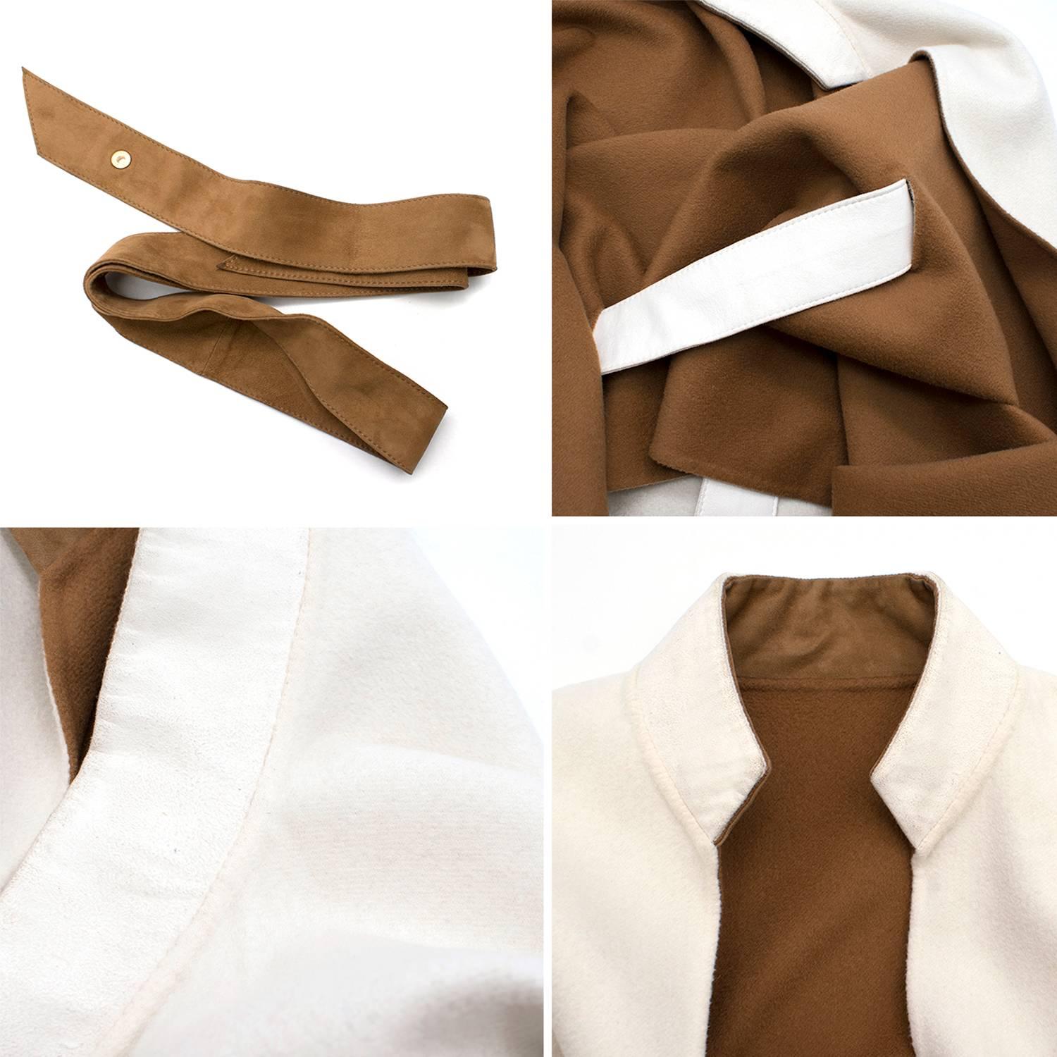 Loro Piana Reversible Cashmere Cape For Sale 3