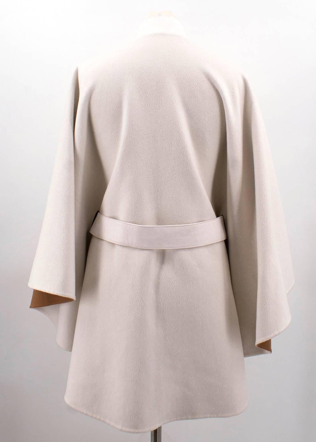 Women's Loro Piana Reversible Cashmere Cape For Sale