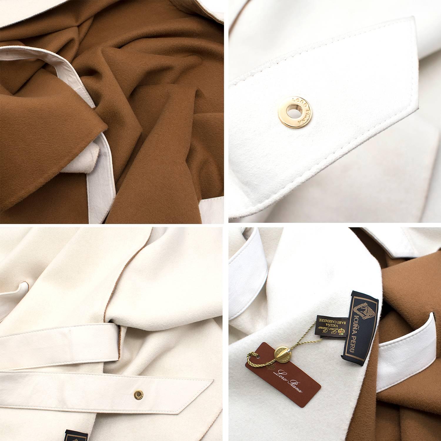 Loro Piana Reversible Cashmere Cape For Sale 1