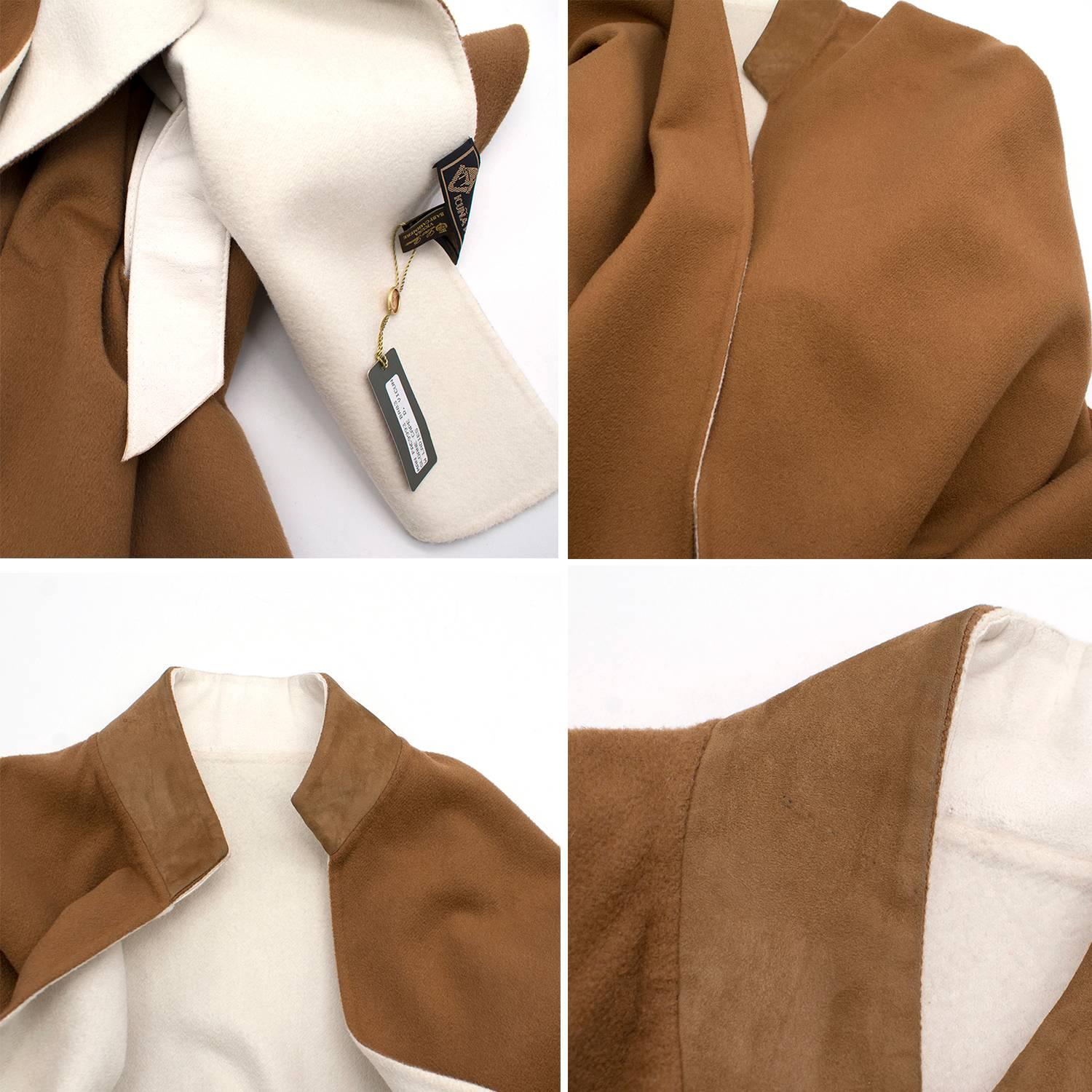 Loro Piana Reversible Cashmere Cape For Sale 2