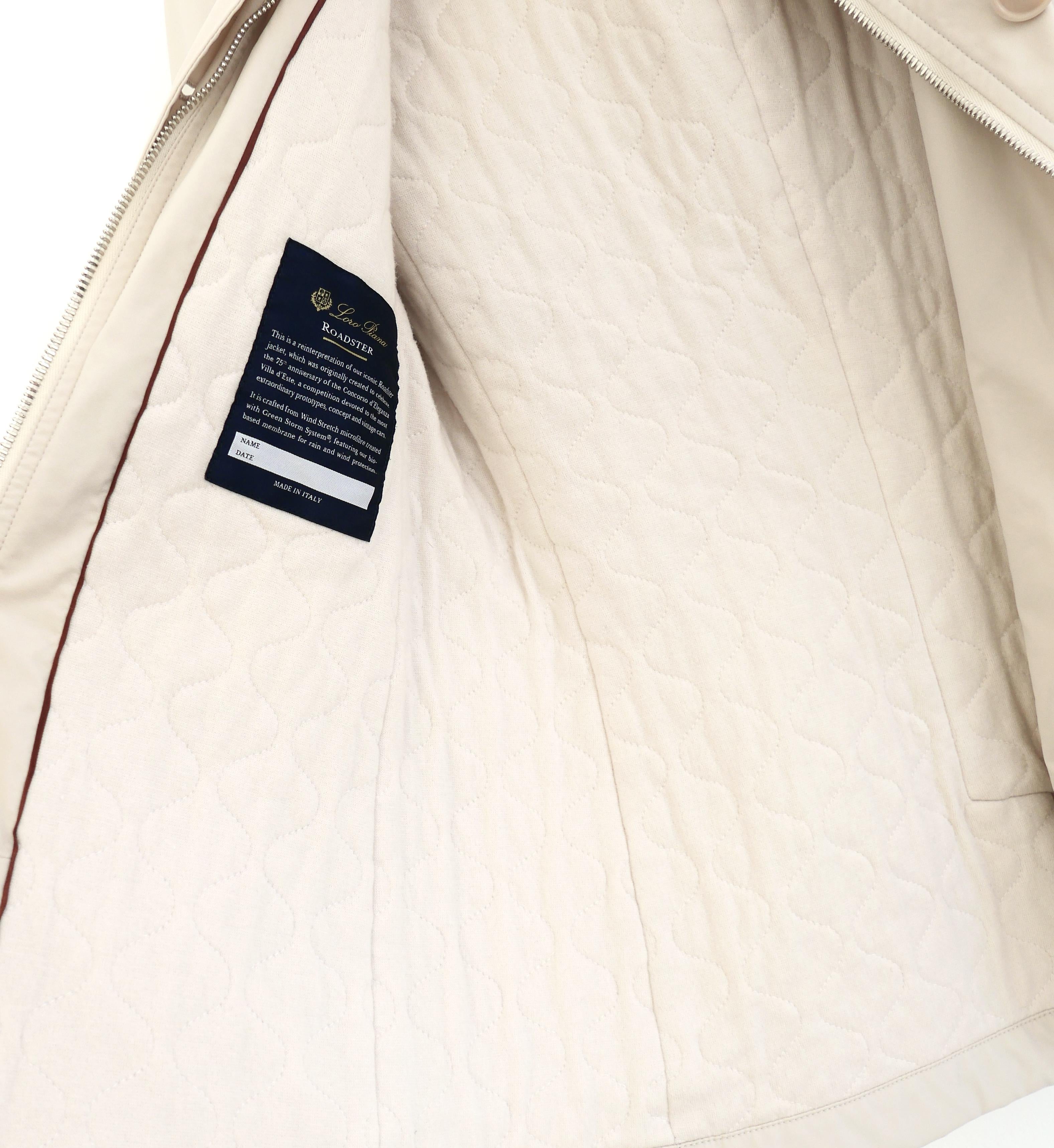 Giacca a vento Loro Piana Roadster foderata in cashmere in vendita 3