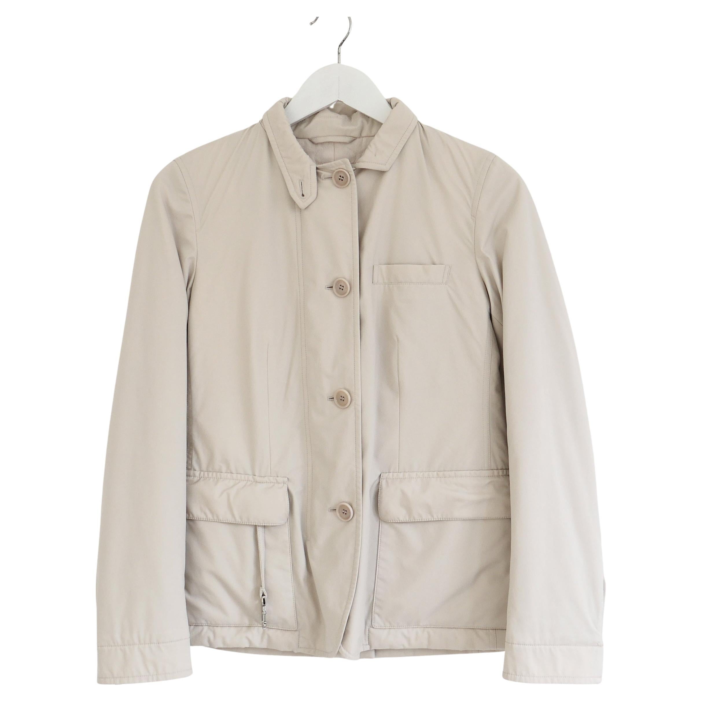 Loro Piana Roadster Cashmere Lined Anorak Jacket