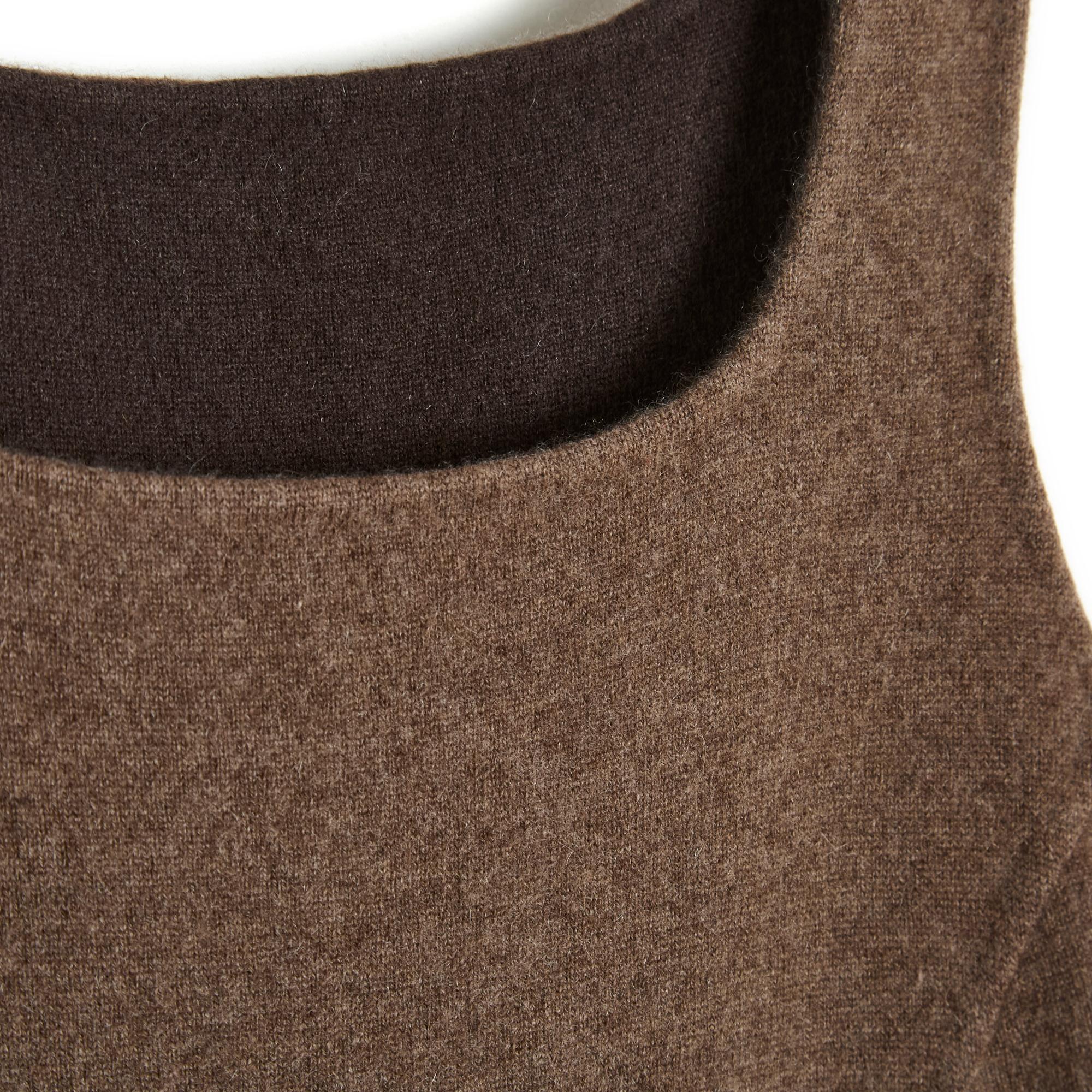 Brown Loro Piana Robe Reversible FR36 Double Sided Cashmere Dess UK8 US6