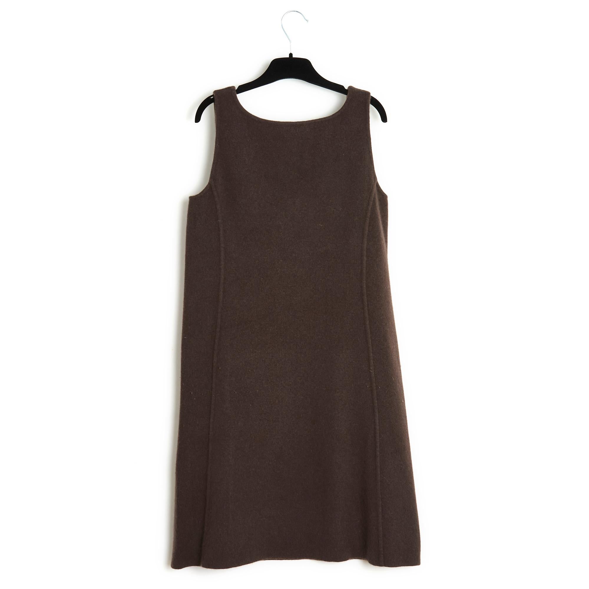 Loro Piana Robe Reversible FR36 Double Sided Cashmere Dess UK8 US6 2