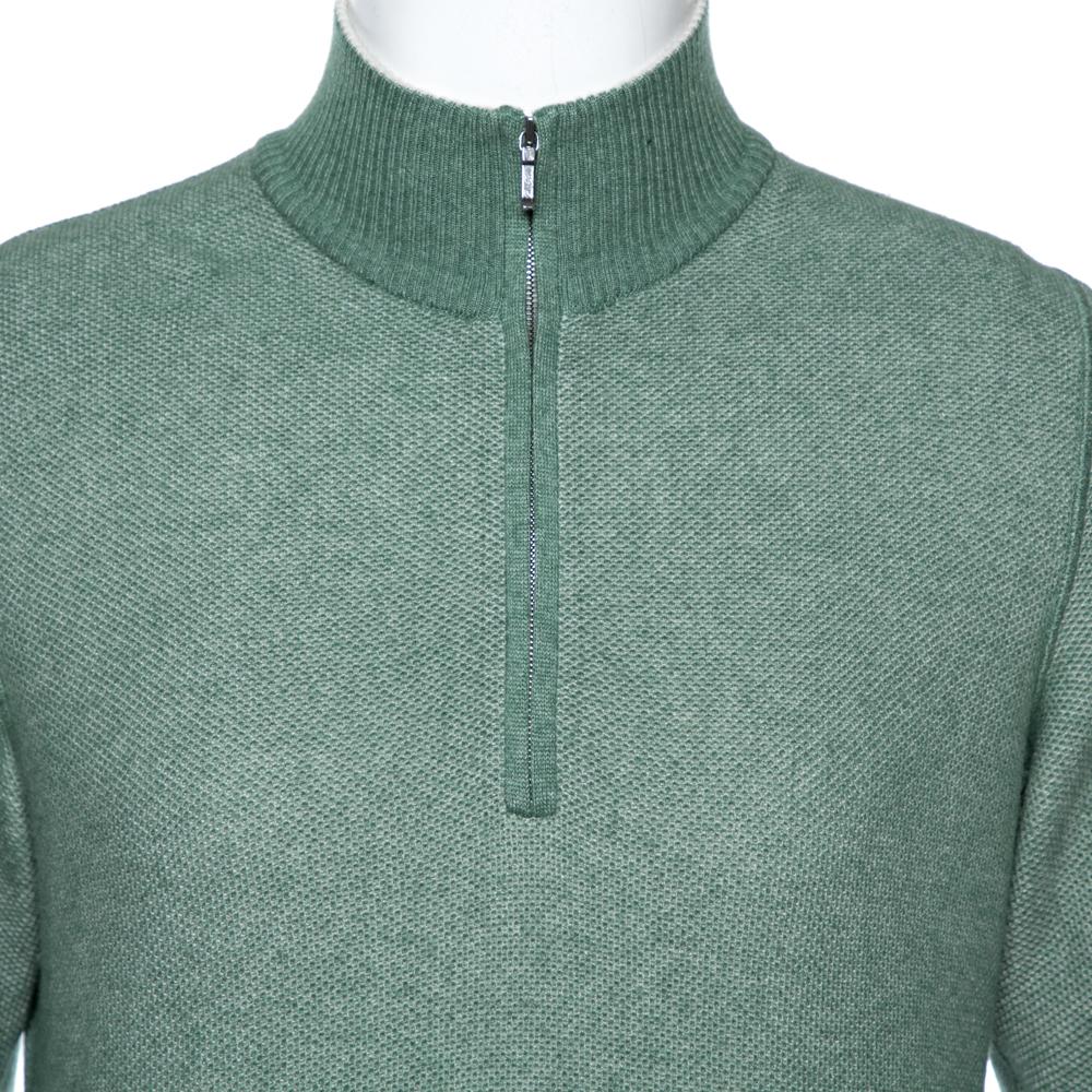 sage green turtleneck