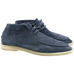 Loro Piana Sailing Walk Suede Desert Boots 44.5