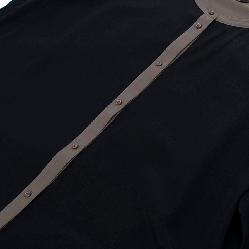 Loro Piana Silk long Sleeve Shirt - Size US 10 For Sale 1