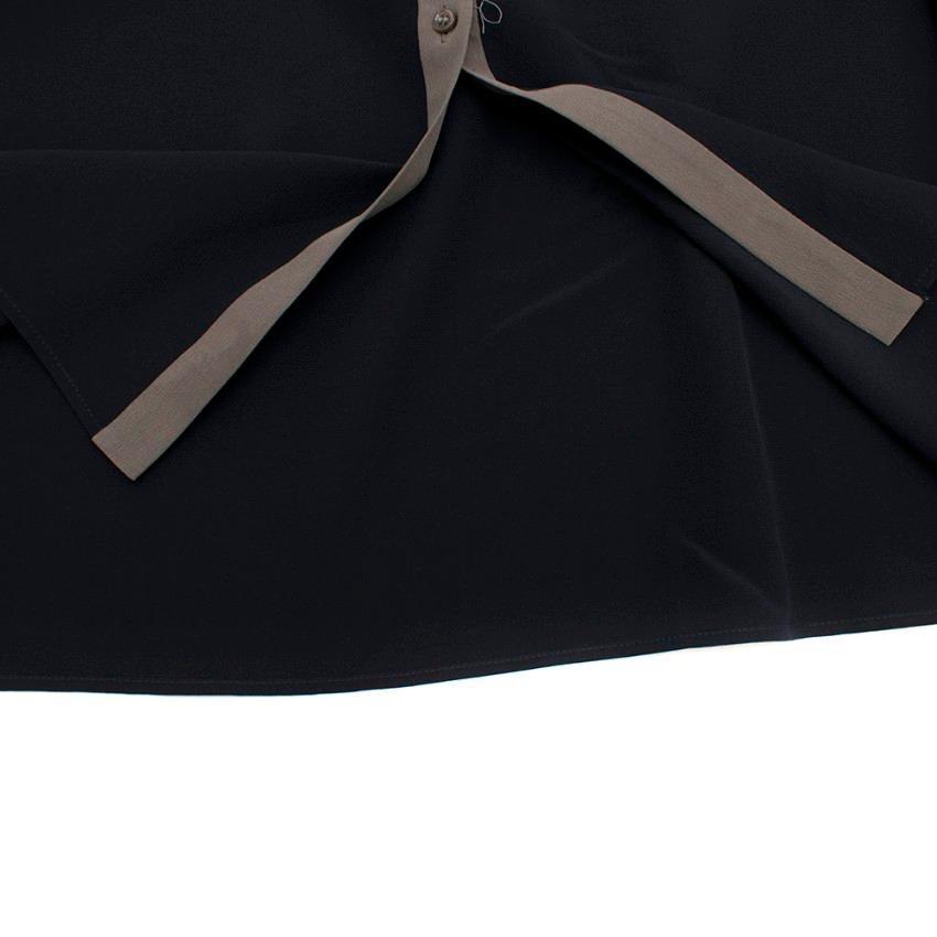 Loro Piana Silk long Sleeve Shirt - Size US 10 For Sale 2