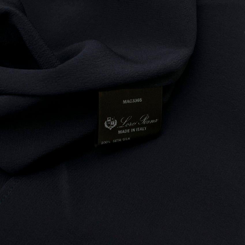 Loro Piana Silk long Sleeve Shirt - Size US 10 For Sale 3