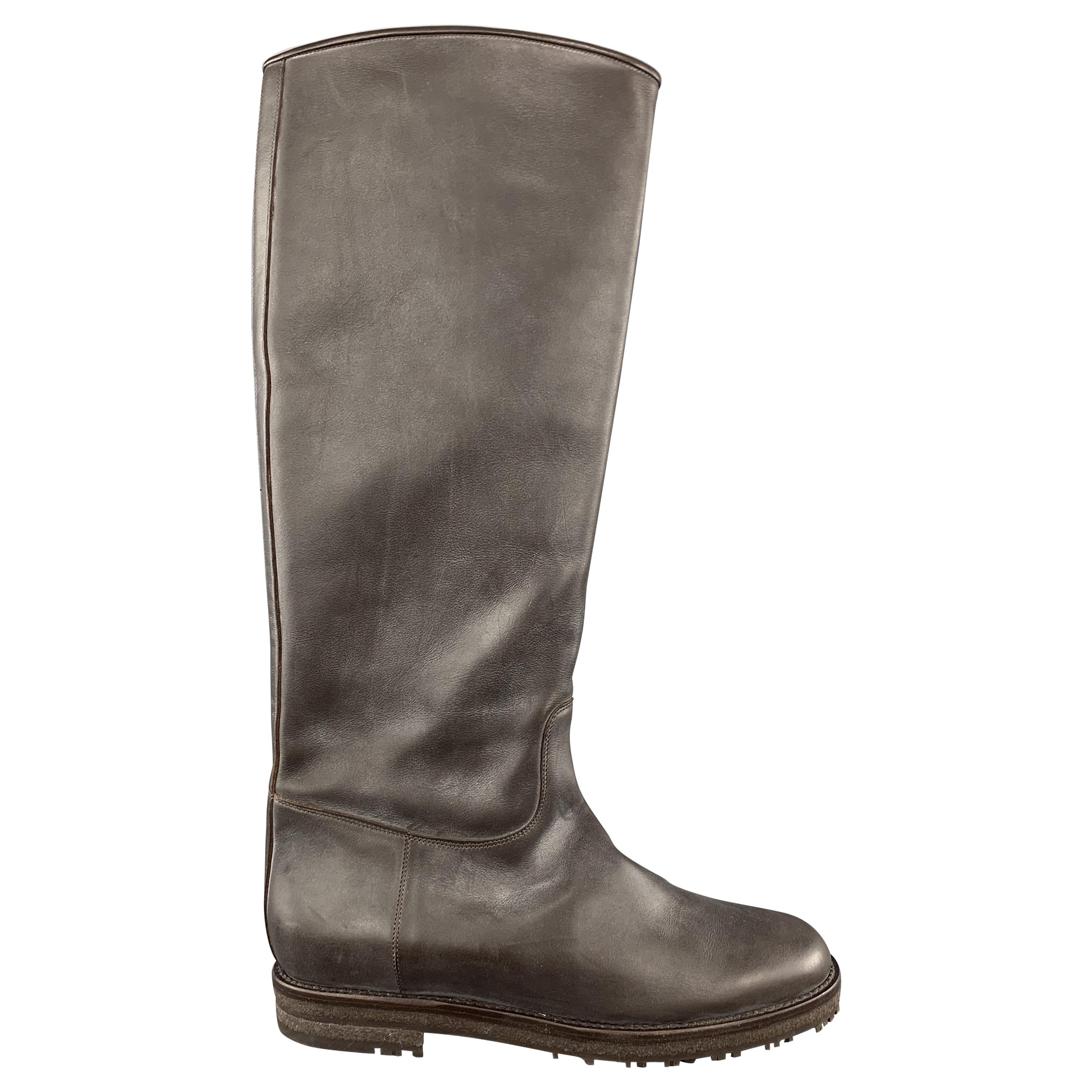 knee high flat boots sale