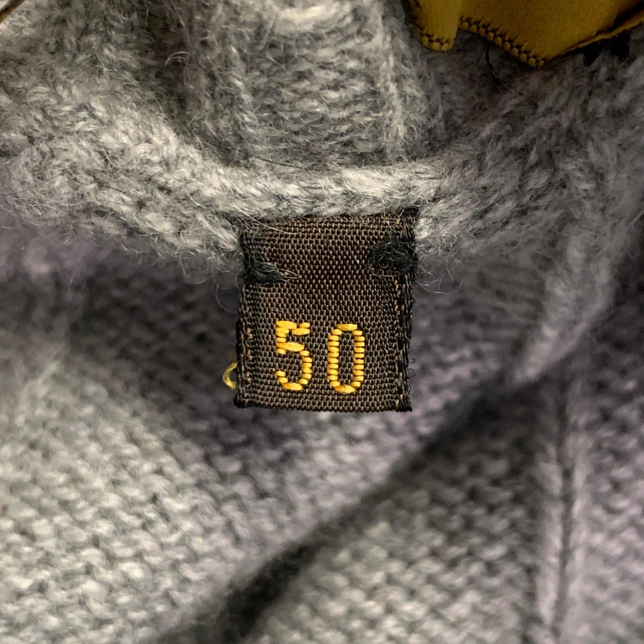 Loro Piana taglia M Grigio Maglia a girocollo in cashmere Baby Cable Knit in vendita 4