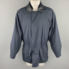 LORO PIANA Size M Navy Detachable Layer 1992 Olympics "Horsey" Jacket