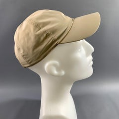 LORO PIANA Size S Khaki Solid Polyester Hats