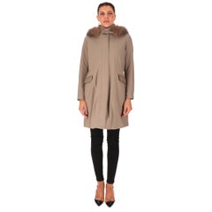 Loro Piana Storm System Fox Fur Trimmed Hooded Parka