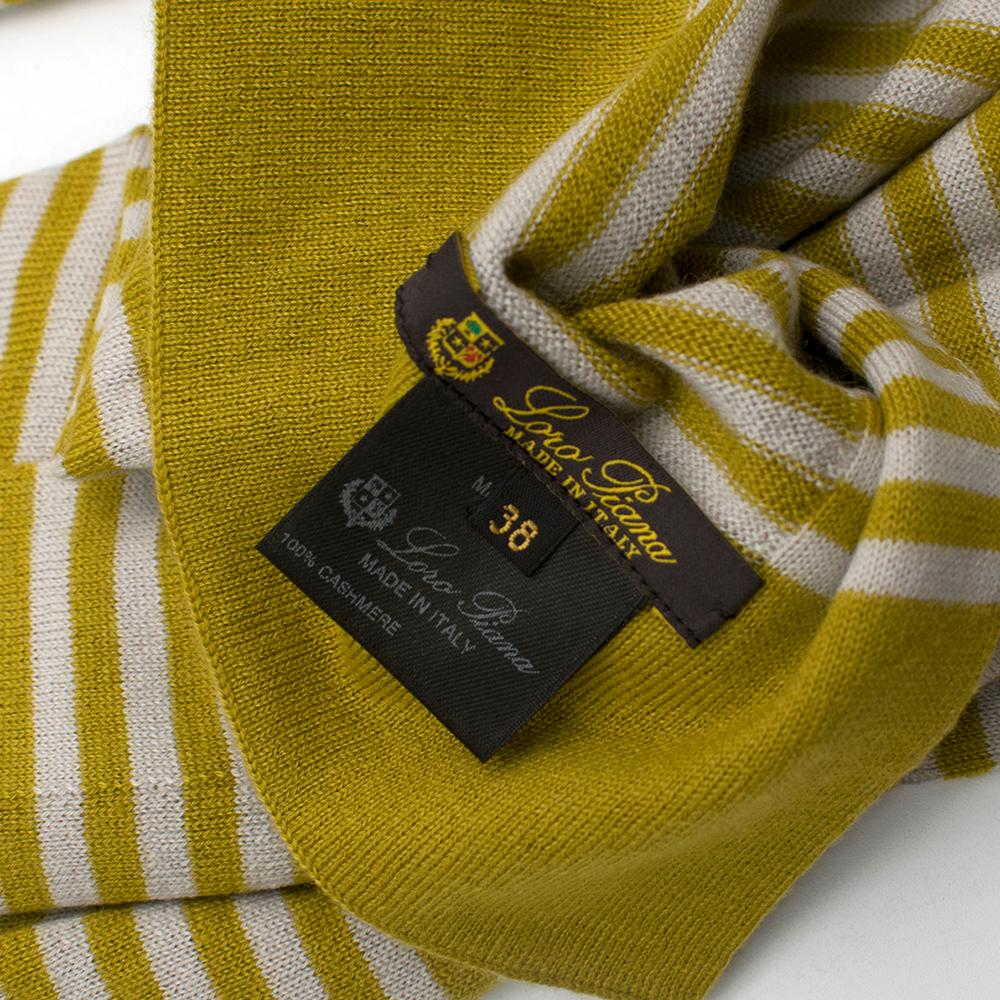 Women's Loro Piana Striped Cashmere Scarf