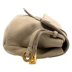 Loro Piana Suede Clutch Bag 19cm
