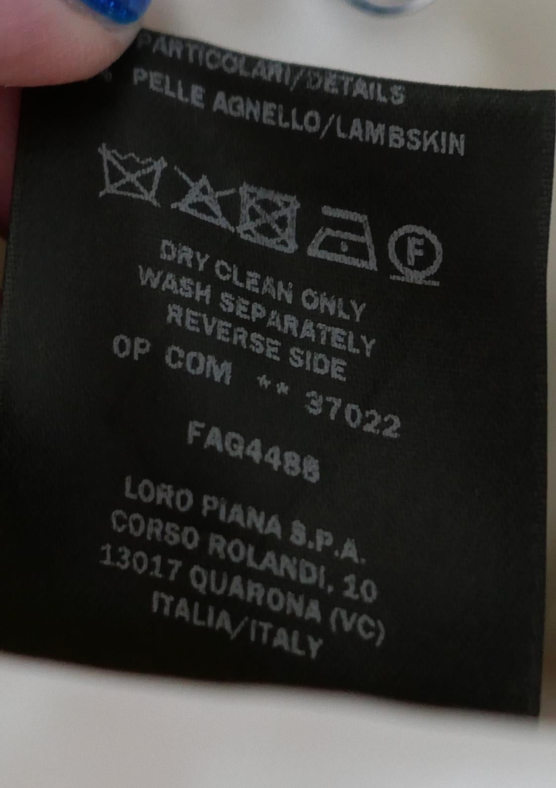 Loro Piana Traveller Veste Safari Anorak intérieur en cachemire câblé en vente 6