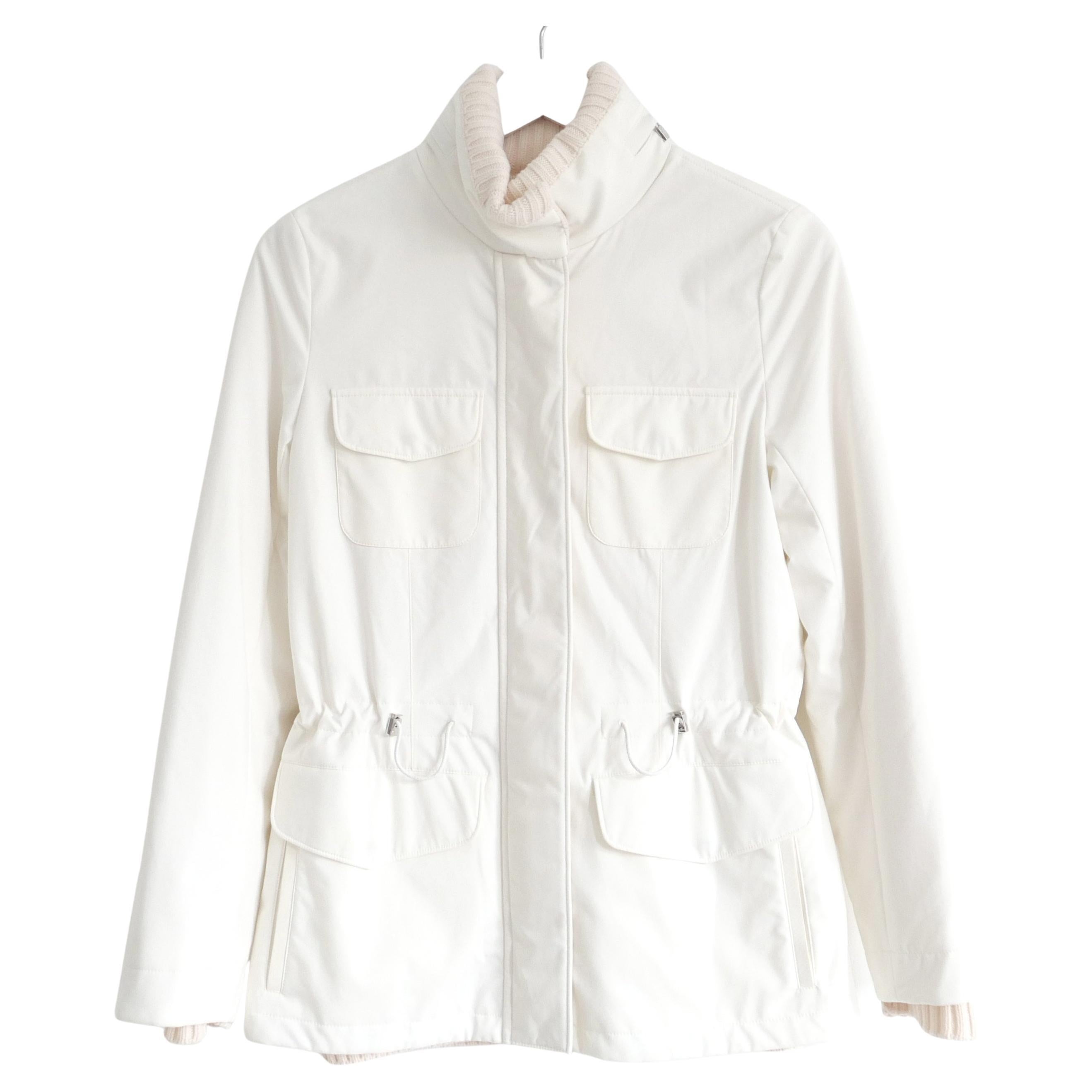 Giacca Safari Loro Piana Traveller Cable Cashmere Inner Anorak