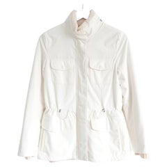Loro Piana Traveller Cable Cashmere Inner Anorak Safari Jacket