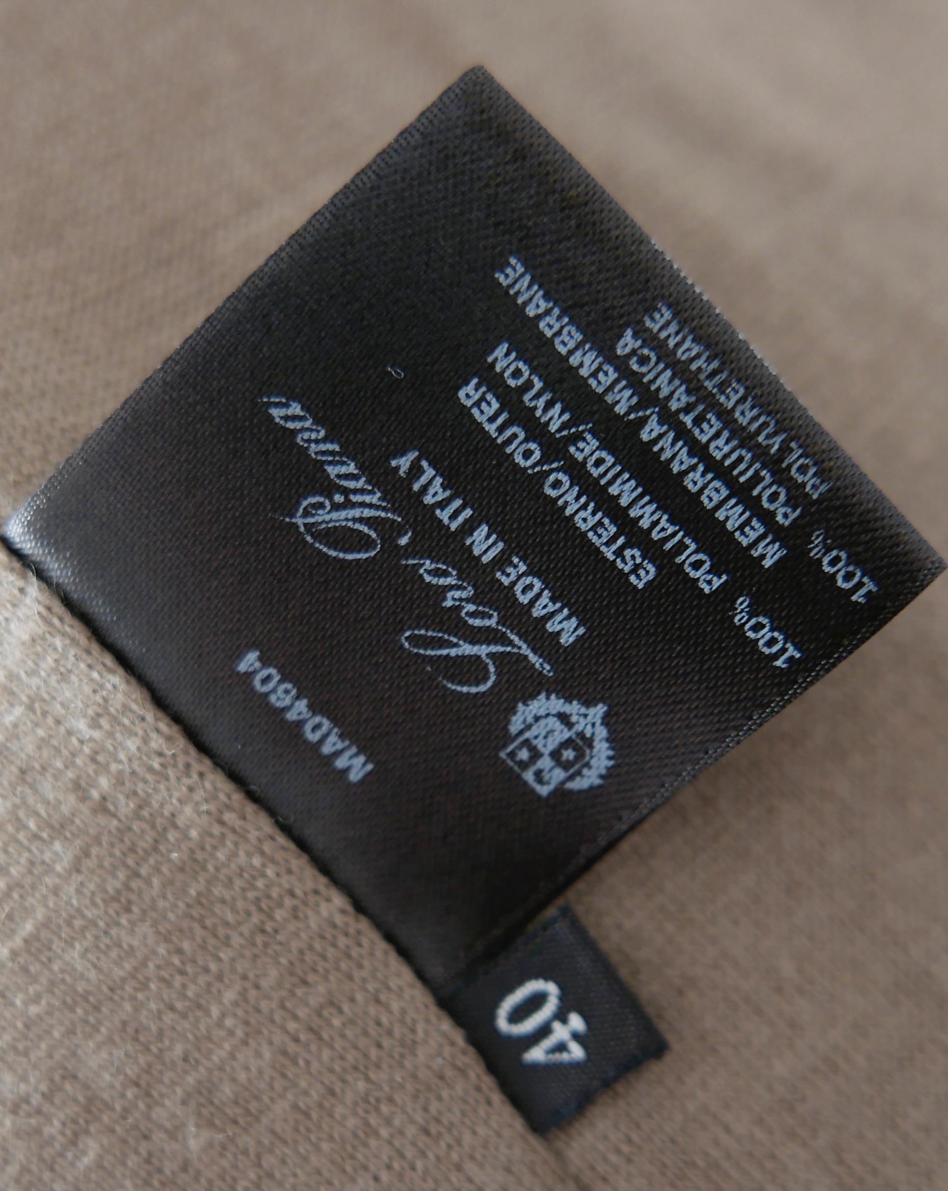 Loro Piana Traveller Cashmere Lined Anorak Safari Jacket For Sale 7