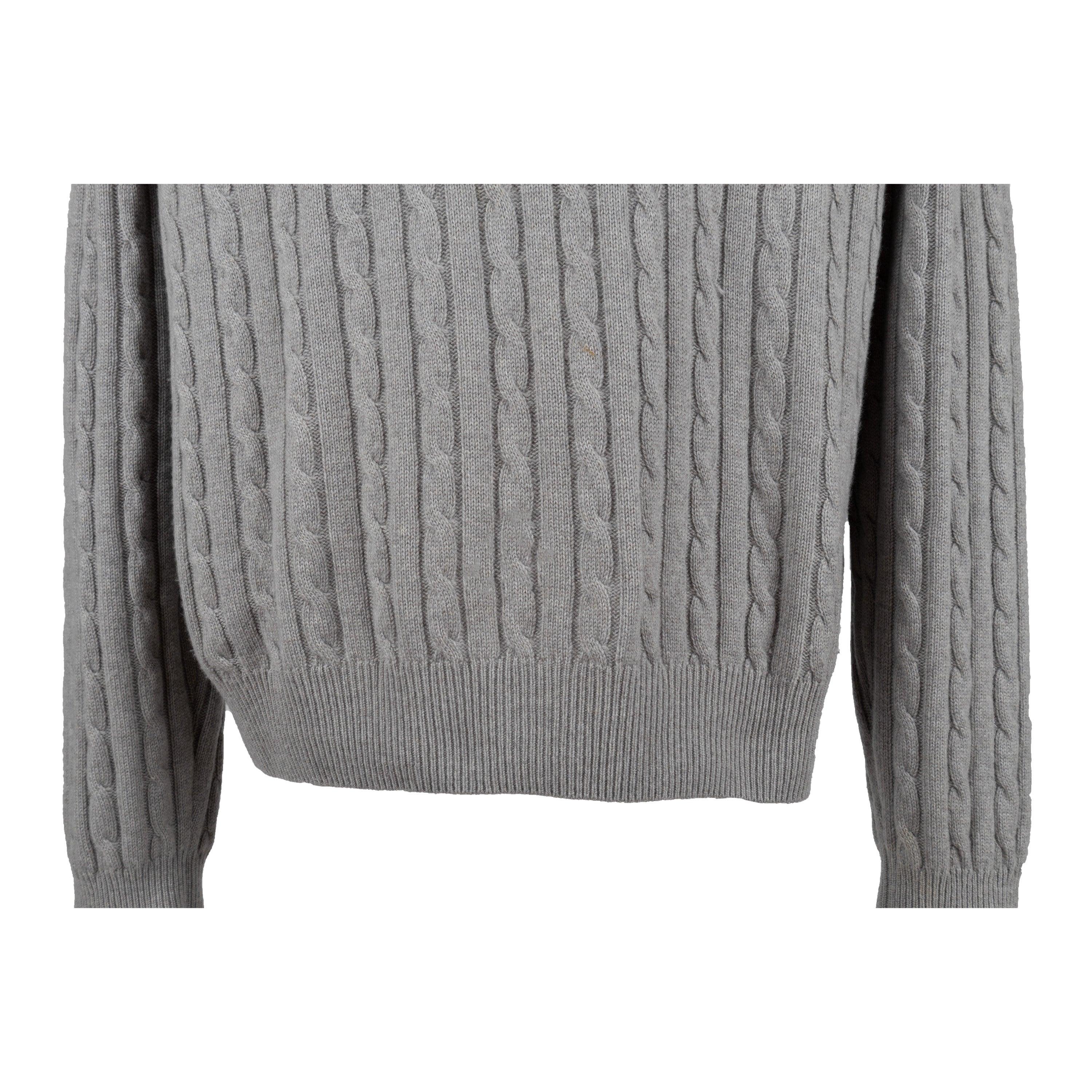 Loro Piana Treccia Mezzocollo Sweater - '10s In Good Condition For Sale In Milano, IT