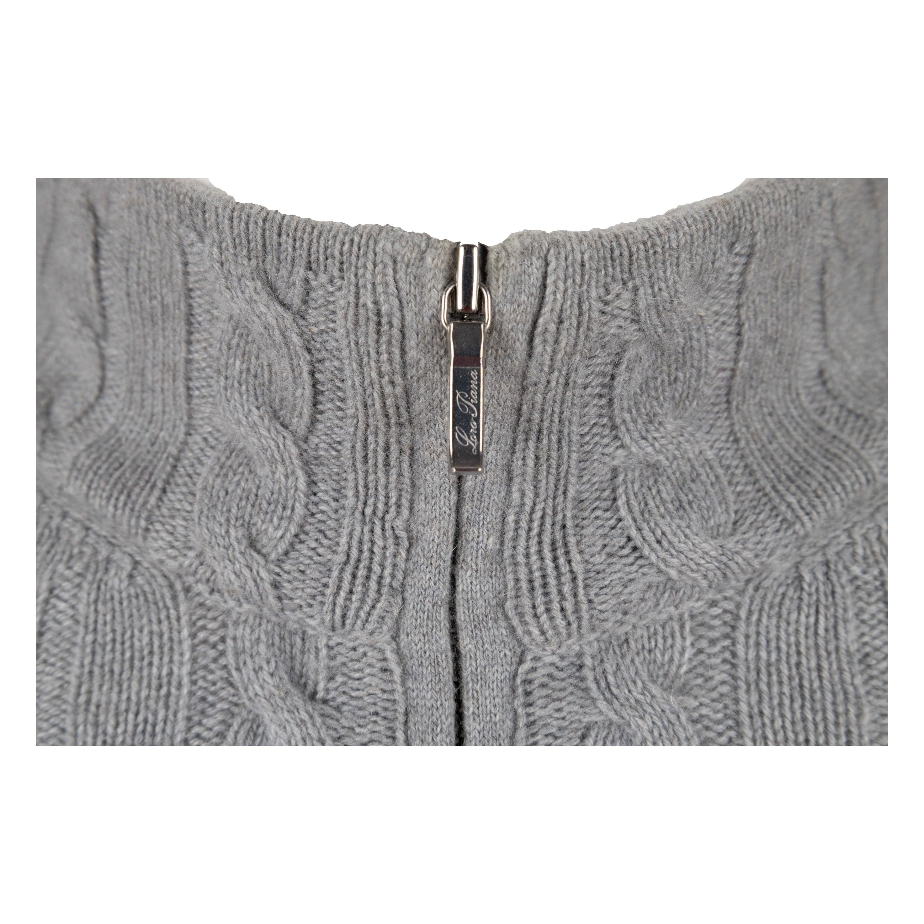 Men's Loro Piana Treccia Mezzocollo Sweater - '10s For Sale