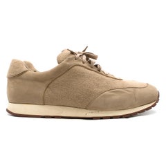 Loro Piana Weekend Walk Cashmere-felt Sneakers 44.5