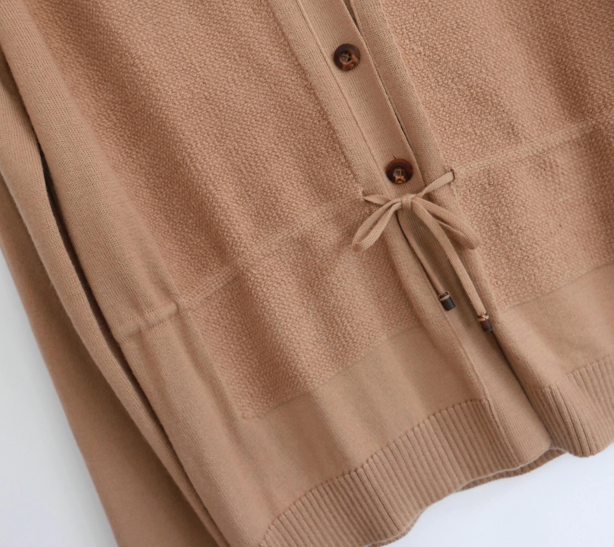 Brown Loro Piana Wetherlam baby cashmere cardigan For Sale
