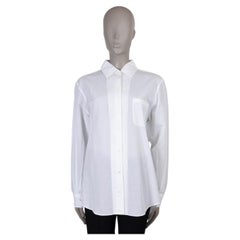 LORO PIANA lin blanc 2021 NEO ANDRE Chemise M.