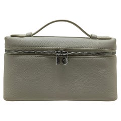 Loro Piana White Pocket 19 Clutch Mini Hand Bag with straps Crossbody