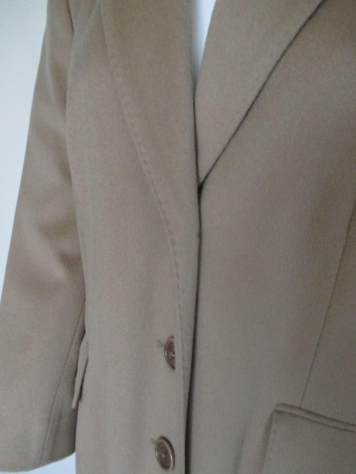 loro piana camel hair coat