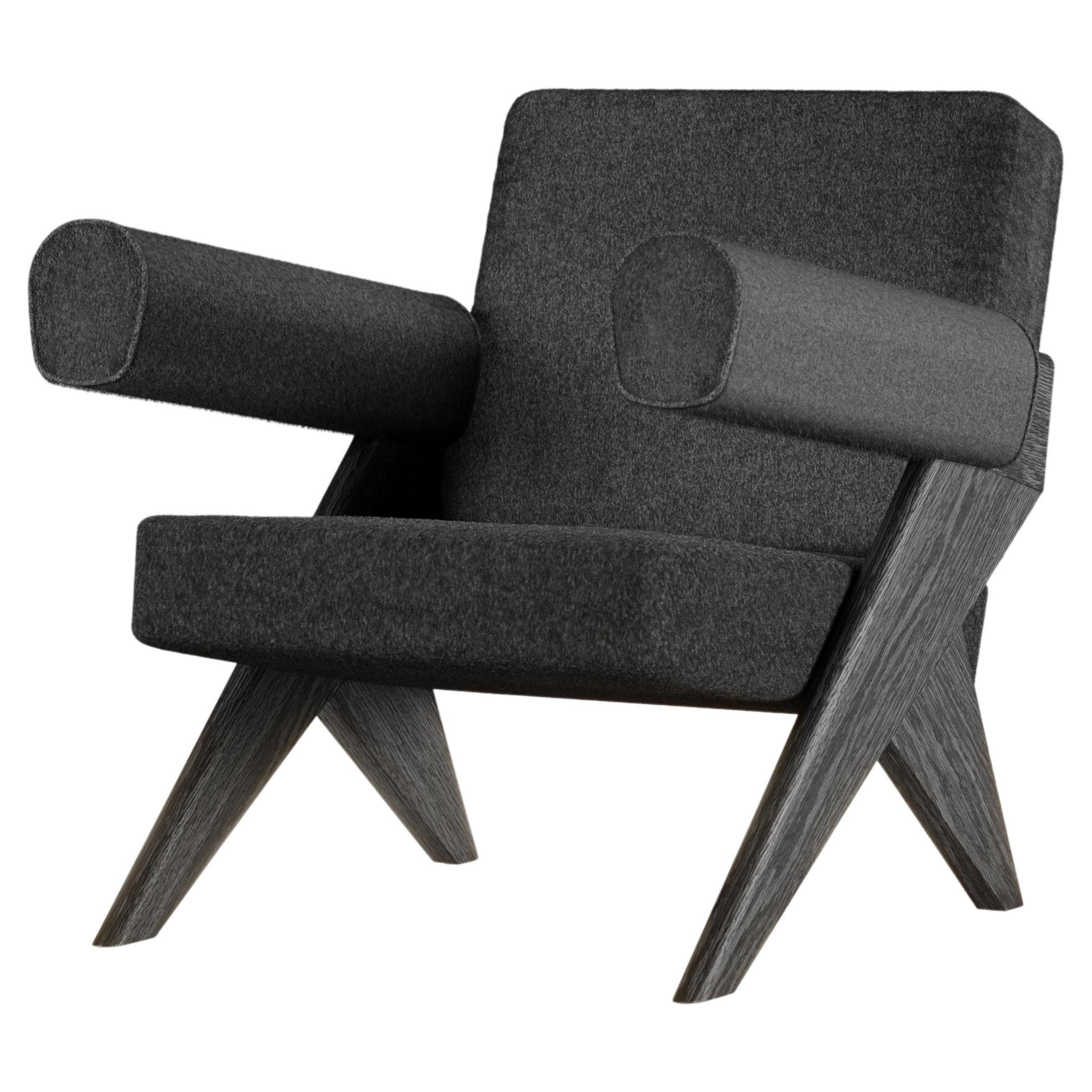 Loro Piana Wool Souvenir Armchair by Gio Pagani For Sale