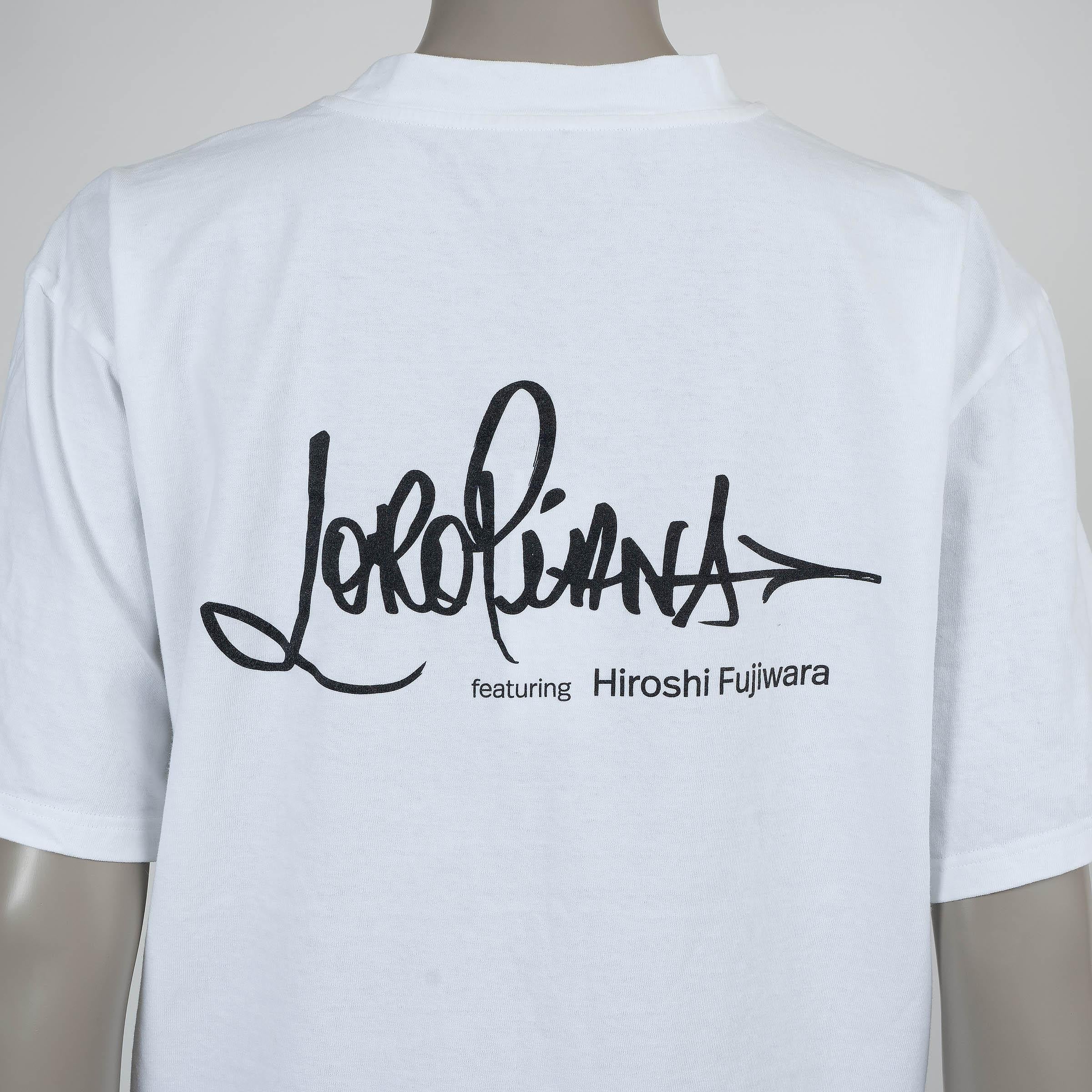 LORO PIANA x HIROSHI FUJIWARA algodón blanco 2021 CAMISA IMPRESA L en venta 1