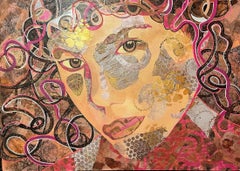 "Goddess" Contemporary Figurative Painting