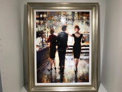 Seldom is the Answer by Lorraine Christie, Framed Impressionist Oil Painting