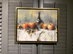 The Scent of Apples by Lorraine Christie Framed Impressionist Painting