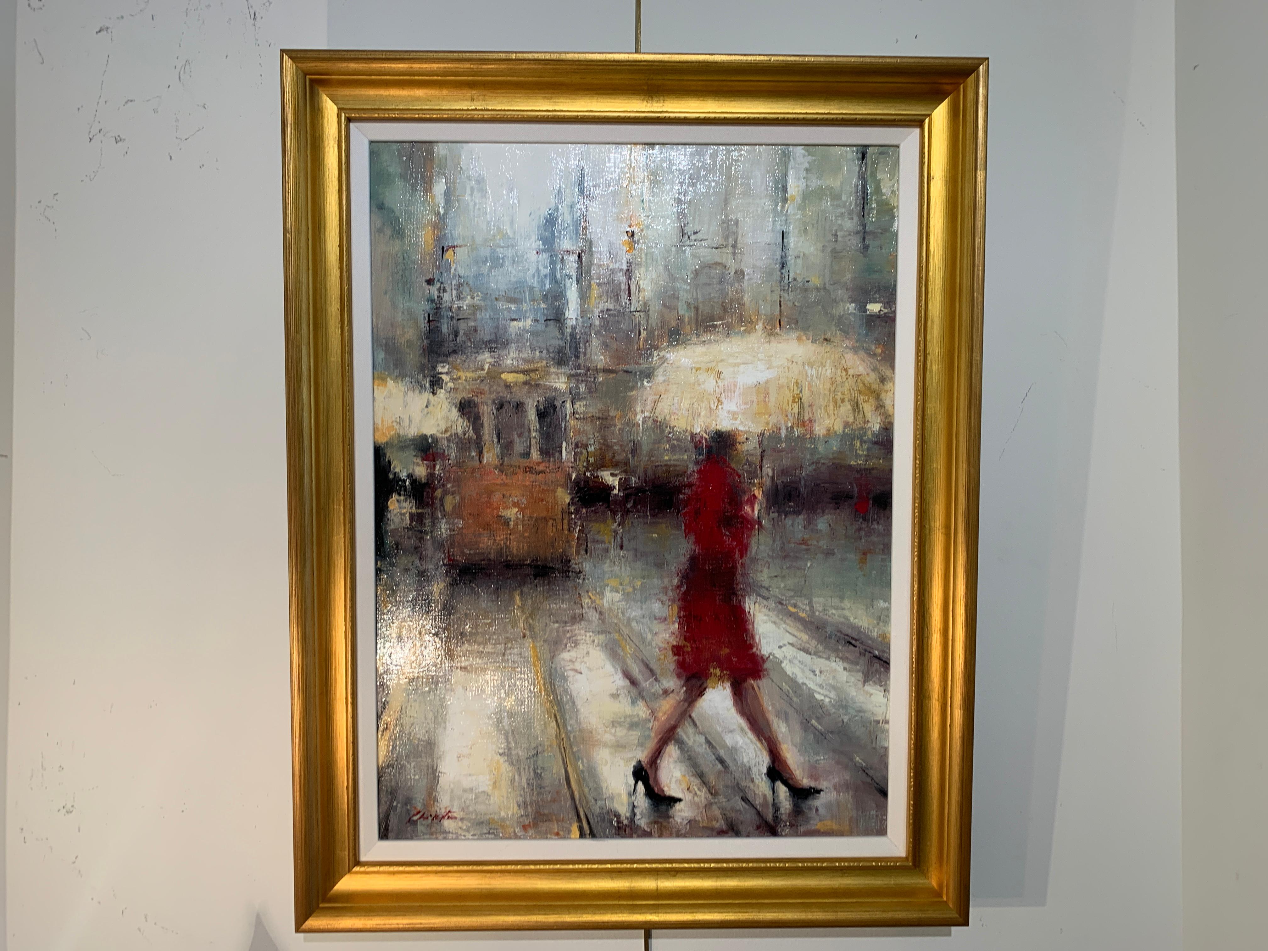 The Storm Inside by Lorraine Christie Framed Impressionist Painting 2