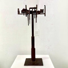 Lorraine Crawford, Berkeley California Brutalist Iron Sculpture, ca 1960s