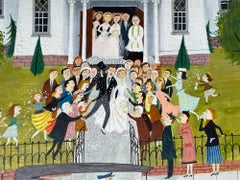 Wedding Day - Norman Rockwell Americana - Female Illustrator