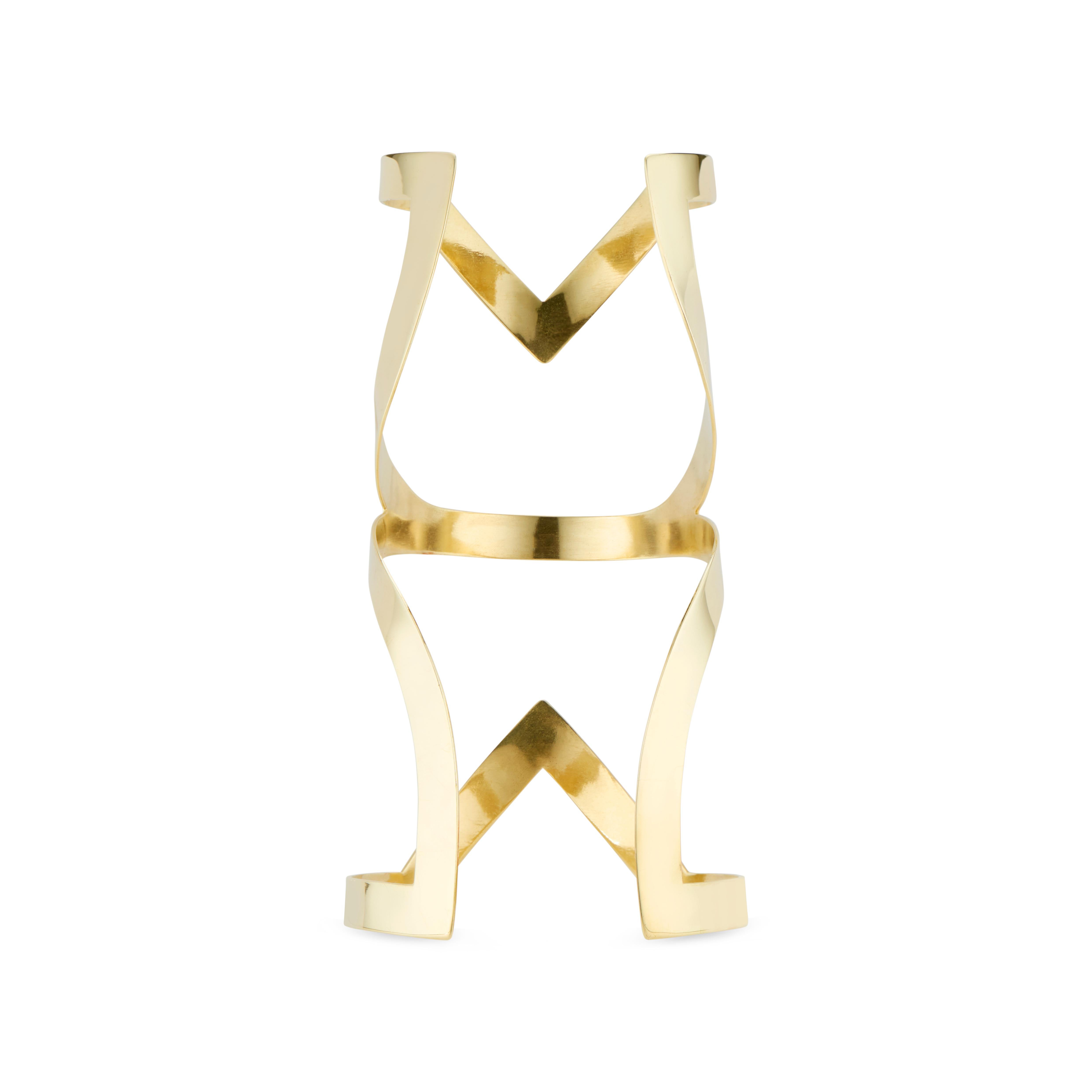 Brass Fawohodie Cuff Bracelet by Lorraine West 

The Fawohodie Cuff brings all realms of possibility into existence; free to think, free to dream, free to be yourself.  We celebrate independence, freedom, and emancipation of oneself by abstracting