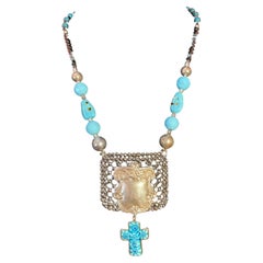Lorraine’s Bijoux one of a kind, handmade , statement necklace