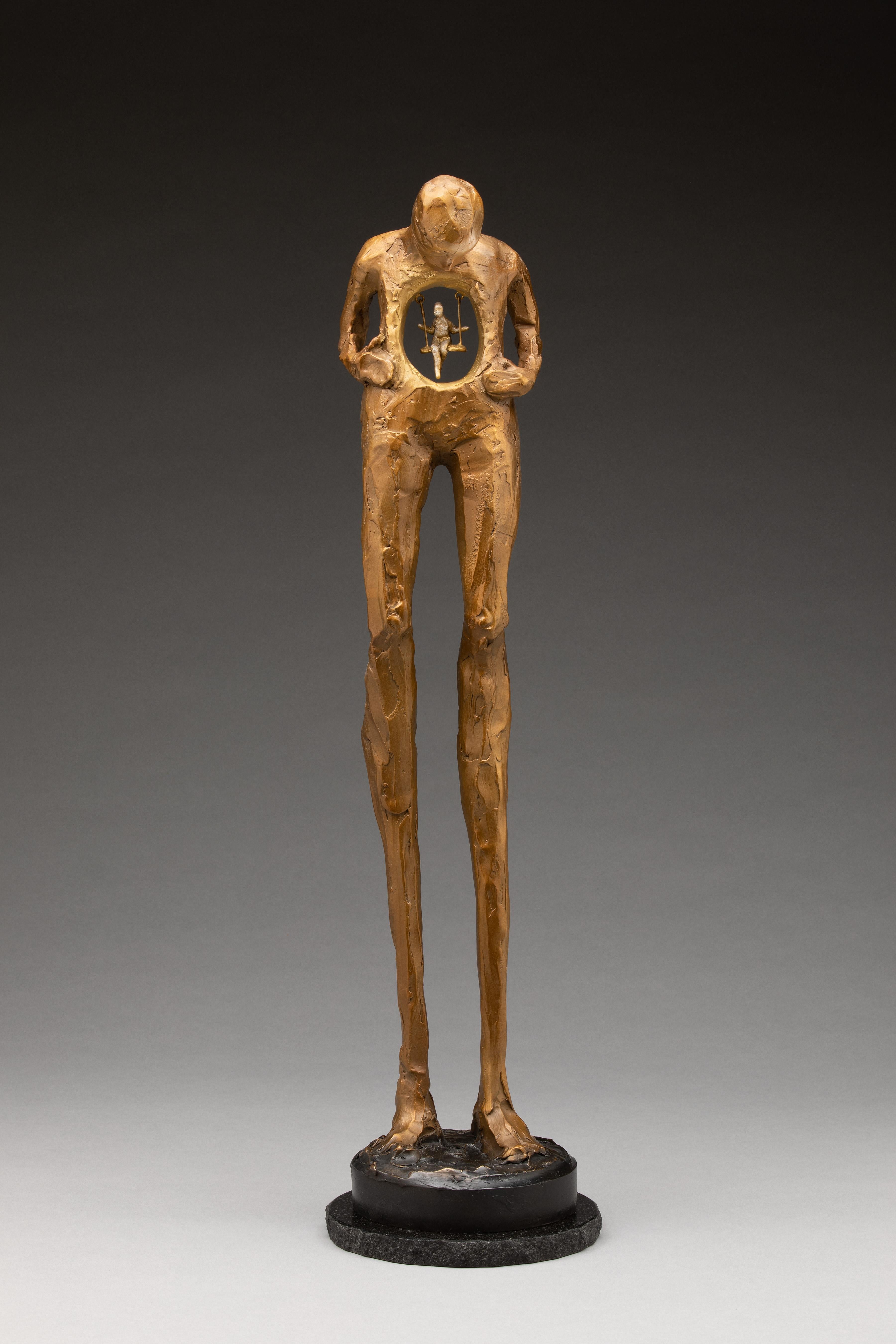 Figurative Sculpture di Lorri Acott - Inner Child 18/49