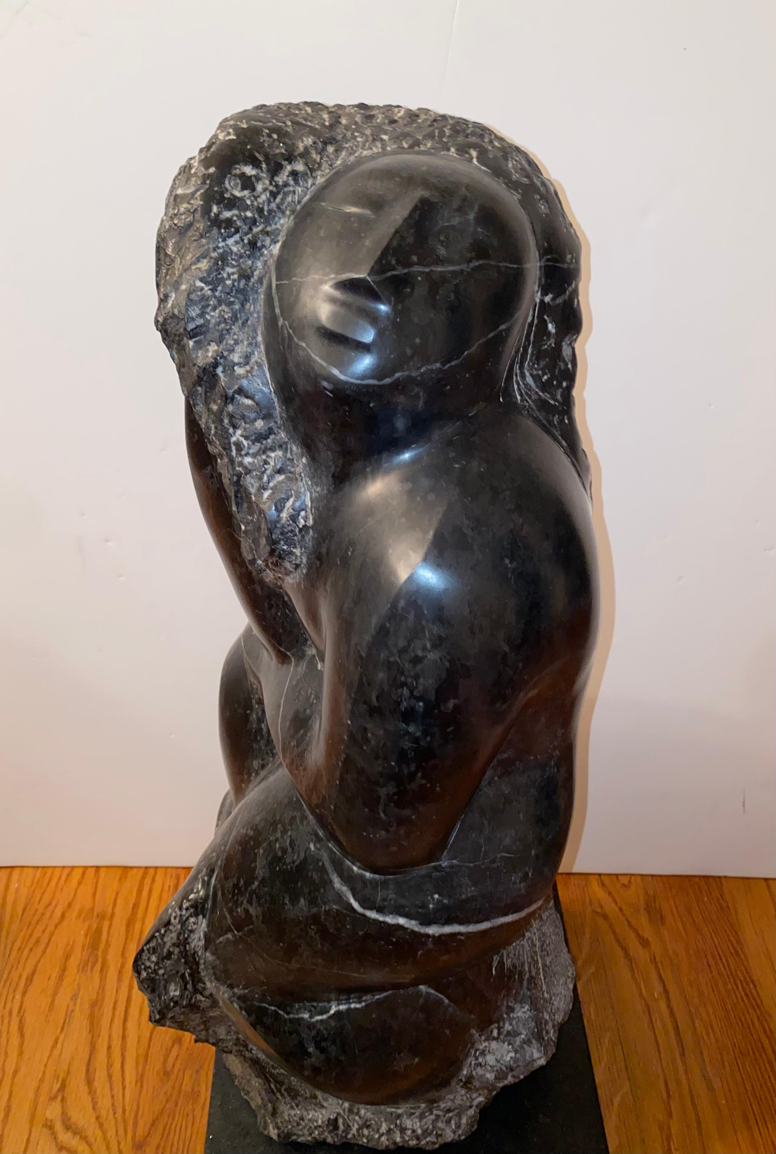 Nackt – Sculpture von Lorrie Goulet
