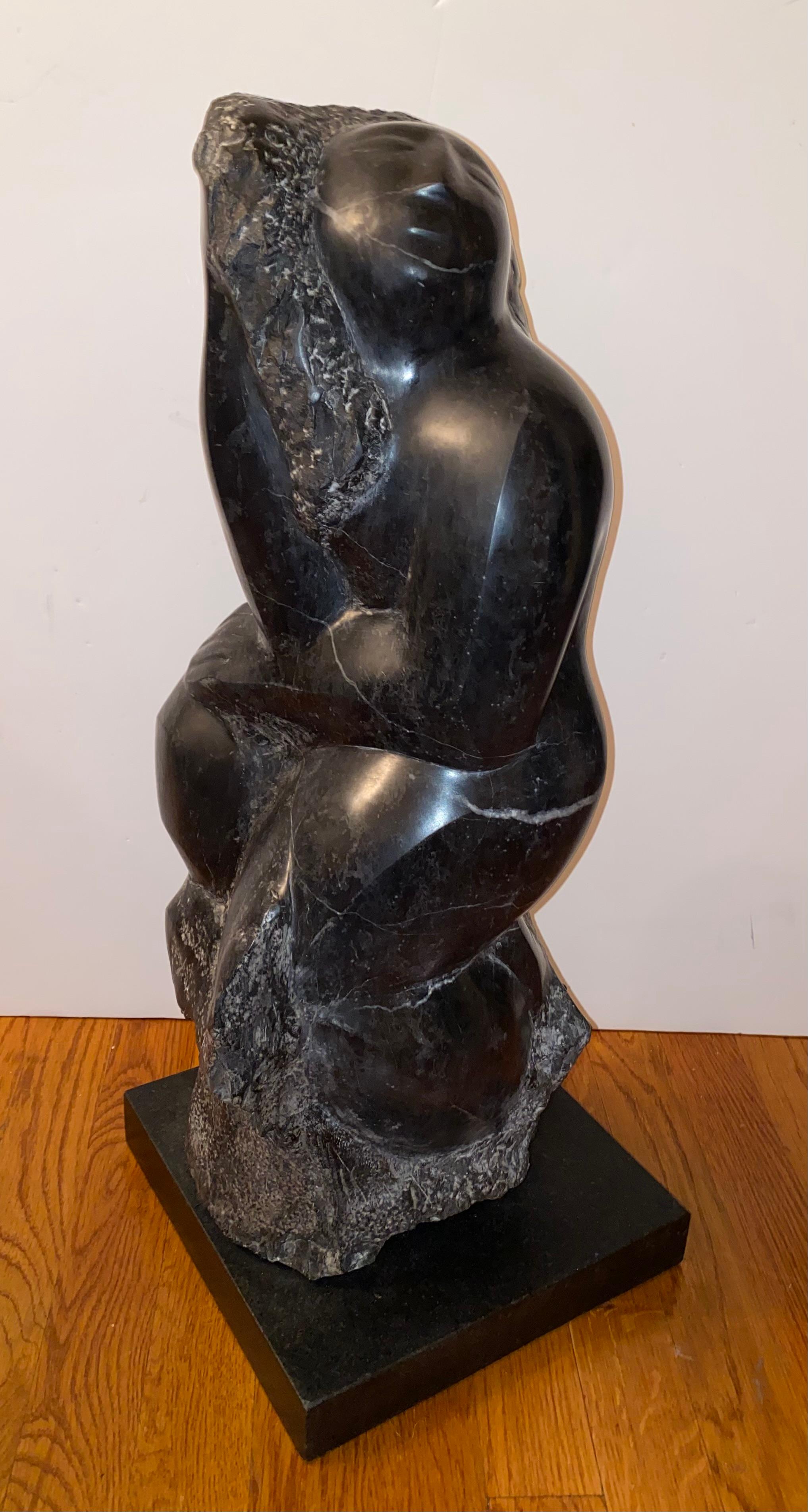 Nackt (Moderne), Sculpture, von Lorrie Goulet