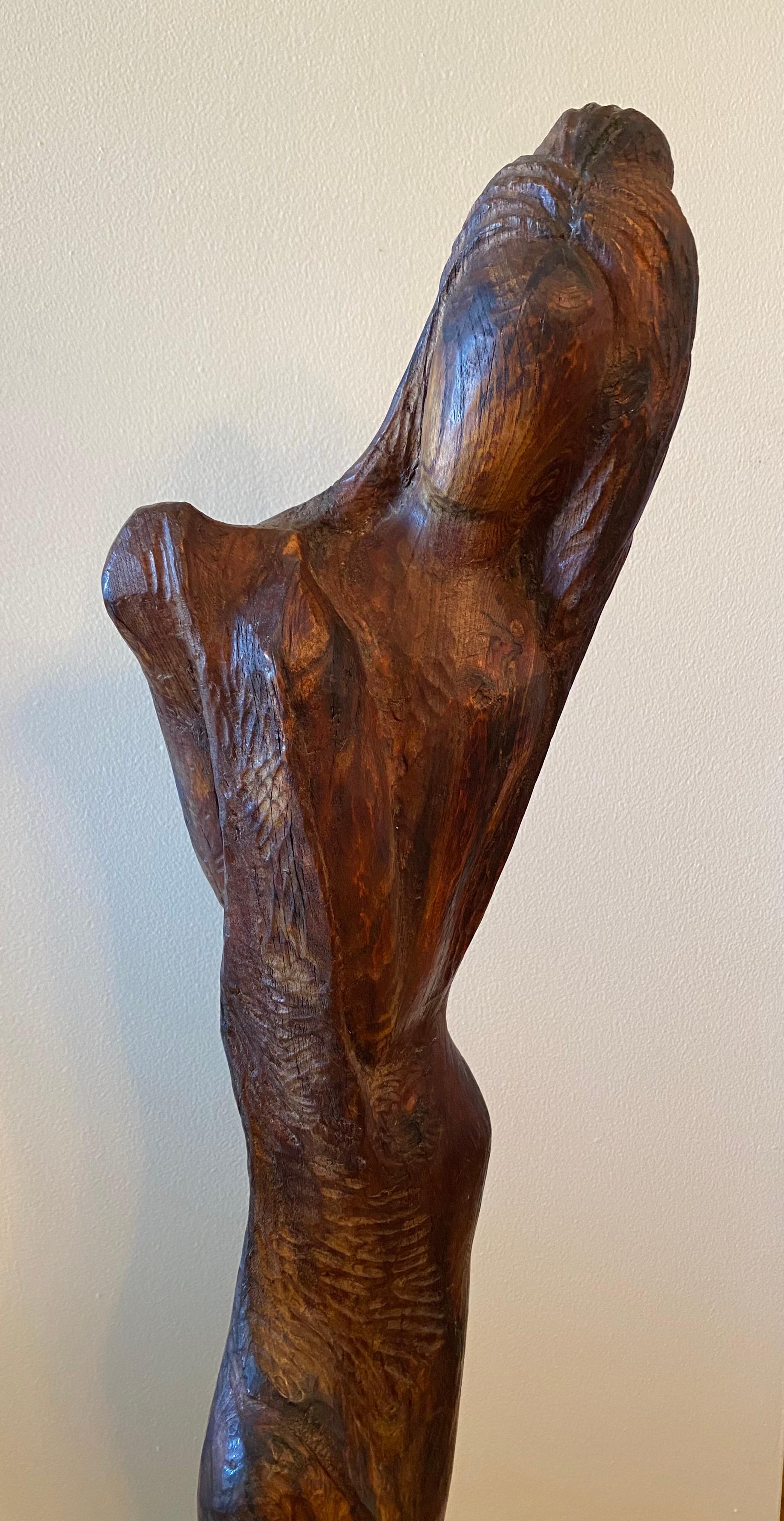 Nude Torso - Sculpture by Lorrie Goulet