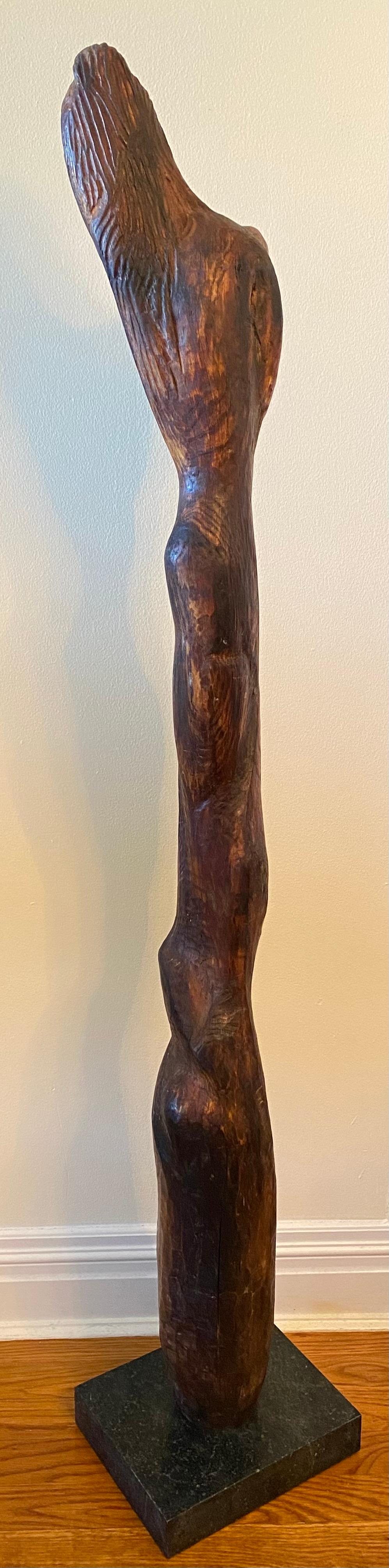 Nude Torso - Abstract Sculpture by Lorrie Goulet