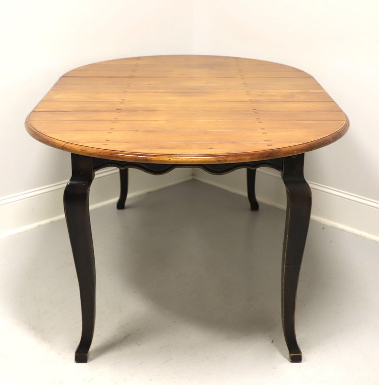 LORTS French Country Pine Farmhouse Dining Table For Sale at 1stDibs
