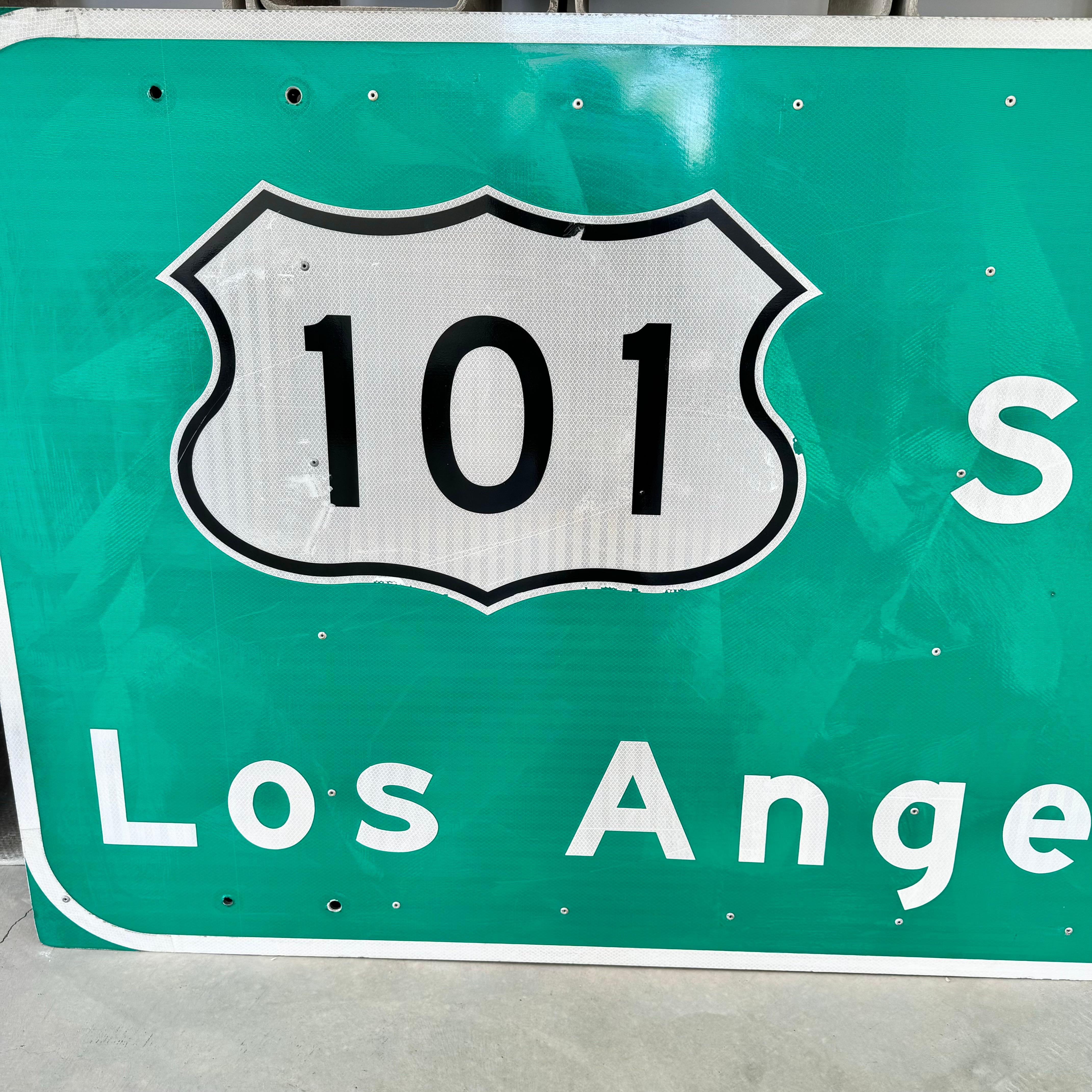 Los Angeles 101 Freeway Sign, 1990s USA 2