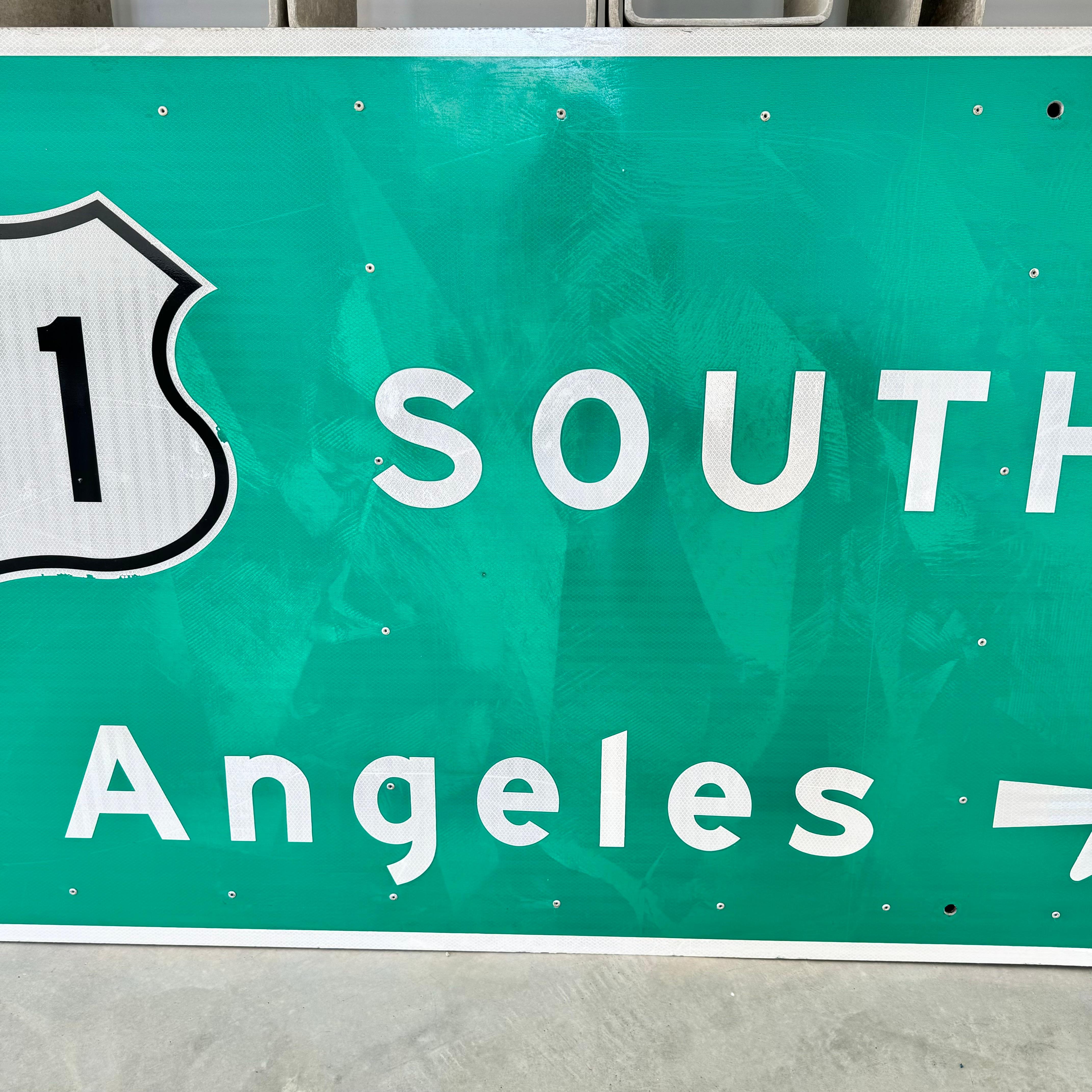 Los Angeles 101 Freeway Sign, 1990s USA 3